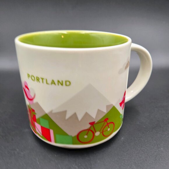 Starbucks Portland You Are Here Series Mug Cup Coffee 2013 Read - Picture 2 of 11